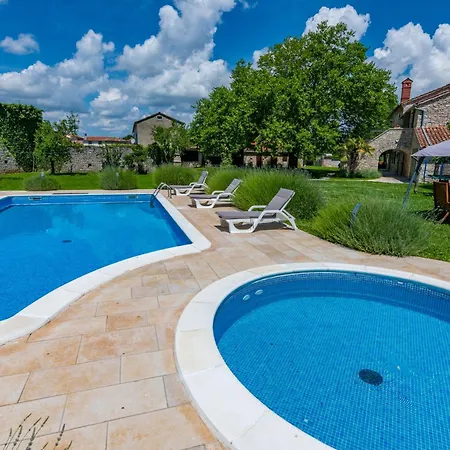 Zupanov Dvor, A Beautiful Stone With An Expansive Garden Foli